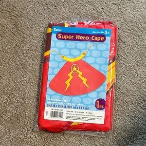 Darice Red and Yellow Super Hero Cape